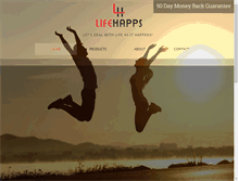 Tablet Screenshot of lifehapps.com